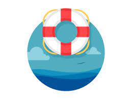 Lifesaver Illustration Design Life Savers Logo Design