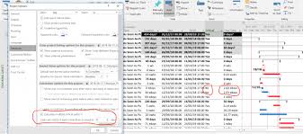 Msp Elapsed Total Float Ignored Even When Increasing