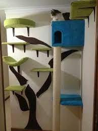 You may sand and stain the shelves, paint. Amazing Diy Pet Beds Ideas Cat Wall Shelves Cat Room Cat Perch