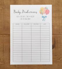 Baby shower guess the baby's… Ideas For Guessing Babys Due Date And Weight Baby Shower Game Guess The Weight Date Time Amazon Co Due Date And Baby Weight Dapper Scrapper