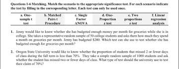 The 12 questions you need to ask job candidates. Solved Questions 1 6 Matching Match The Scenario To The Chegg Com
