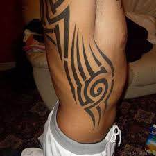 In ancient times, tribal tattoos were made by wearing objects such as bamboo or bone and black ink. 54 Best Tribal Tattoos For Rib