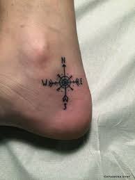 Minimal Compass Rose Tattoo By Catherina Gynt Compass Tattoo Tattoo Designs For Girls Tattoos For Guys