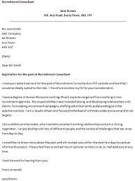 This guide will show you: Cover Letter Example Employment Consultant September 2021