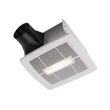 Ceiling fans vent either into the attic or outside through the roof. Bath And Exhaust Ventilation Fans With Lights
