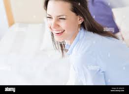 Joy happiness delight hi-res stock photography and images