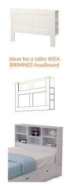 Group Brainstorm A Taller Brimnes Headboard How To Hack The Ikea Brimnes Headboard Into A Taller Version Brimnes Headboard Ikea Headboard Hack Ikea