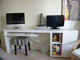 I used an old table to use as the surface for the keyboard. Ikea Malm Desk Diy Novocom Top