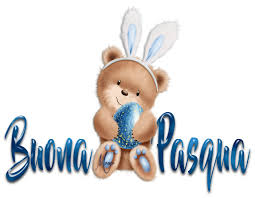 Retro, vintage lettering banner poster template background. Buona Pasqua Grafica
