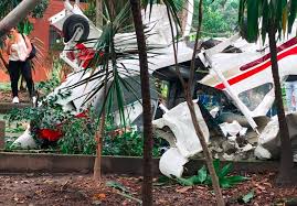 Avioneta se estrella cerca al Estadio Atanasio Girardot en Medellín - Imagen principal del artículo