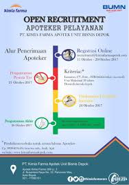 Di dunia kerja & profesi. O Xrhsths Kimia Farma Sto Twitter Yuk Berkarir Di Pt Kimia Farma Apotek Utk Wilayah Depok Kirim Lamaran Dan Cv Sahabat Klik Info Disini Https T Co 2nzwx62qdh Lokerkaef Https T Co Ru0e1xzbeo