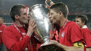 Steven gerrard lifts the 2005 european cup in istanbul #lfc. Liverpool S Harvey Elliott Says He Wants To Be Like Steven Gerrard At Anfield Football News Sky Sports