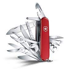 Wenn man von dem schweizer taschenmesser redet, dann ist damit natürlich das echte taschenmesser aus dem hause victorinox gemeint. Victorinox Taschenmesser Swiss Champ Rot Mit Lederetui Galeria Karstadt Kaufhof