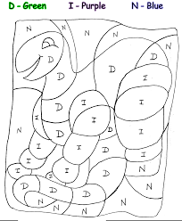 My daughter can guess color name and color independently now. Dinosaur Coloring Pages By Numbers Coloring Home