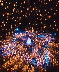 Celebrating The Lunar New Year In Chiang Mai Thailand Have You Witnessed This Incredible Lantern Festival Thefreedomcomplex