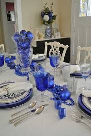 Blue Christmas Decorations Mavi Yilbasi Noel Dekorasyonlari Kar Beyaz Noel