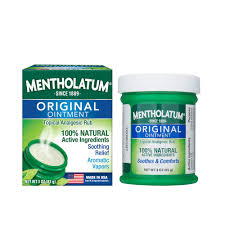 Mentholatum Original Ointment 3 Ounce 85g 100 Natural Active Ingredients For Soothing Relief Buy Online In Haiti At Desertcart Productid 7790892