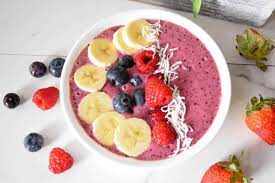 Low Calorie Berry Licious Smoothie Bowl Zesty South Indian Kitchen