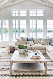 Lake House White Living Room Decor Farm House Living Room White Living Room Decor Blue And White Living Room