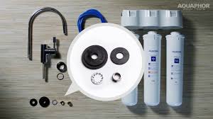 Purificateur d eau pour maison. Guide D Utilisation Du Filtre A Eau Potable Sous Evier Aquaphor Crystal Eco Youtube