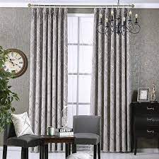 Our grey curtain collection creates sense of composure for your modest and modern choices. Modern Grey High Blackout Curtains Window Shade For Living Room Dihinhome Home Textile