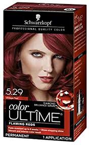 Schwarzkopf Color Ultime Hair Color Cream 5 29 Vintage Red Packaging May Vary