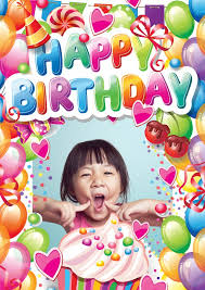 Choosing the perfect free birthday ecards. Free Printable Photo Happy Birthday Cards Online Customized Photo Cards Printed Mailed For You International Online Or With Our Free Postcard App Postcard Service