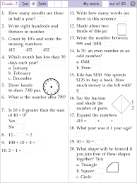 Mental Math Grade 2 Day 15 Mental Maths Worksheets 2nd Grade Math Worksheets Mental Math