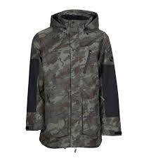 Bonfire Gold Strata Ski Snowboard Jacket Olive Camo Black