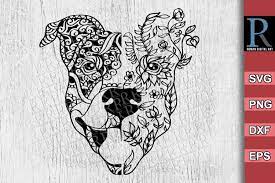 Free Free Mandala Pitbull Svg 735 SVG PNG EPS DXF File