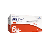 Standard Insulin Syringe with Needle Veo™ - McKesson