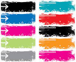 Colorful Grunge Vector Banners Free Download Vector Free Free Graphics Free Vector Art