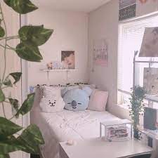 16 Simple Cute Korean Bedroom Design Offleybrookhouse Com In 2021 Army Room Decor Room Inspiration Bedroom Room Ideas Bedroom
