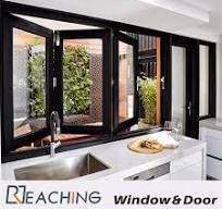 Kitchen Aluminium Windows and Doors Folding Open with Water ...