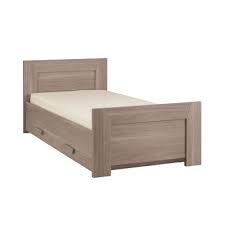 lit 90x200cm decor chene wintch maison et styles bed frame with drawers bed bed frame
