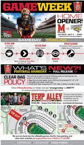 Maryland Football Gameday College Athletics Gameday Football