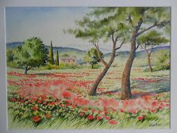 Paysages Jardins Jacques Williet Aquarelliste En 2020 Paysage Aquarelle Paysage Paysage De Provence