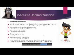 Rikalaning jagi makarya dharma wecana patut madaging pamahbah. Materi Xii Dharma Wacana Youtube