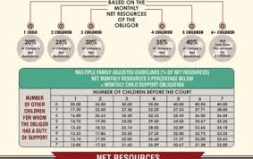 13 qualified child support chart texas