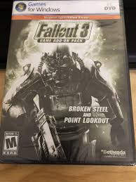 Bethesda softworks fallout 3 broken steel review is the third batch of fallout 3 dlc worth your time and money games consoles pc world australia from www.idgcdn.com.au to change it, please edit the transcluded page. New Broken Steel Point Lookout Fallout 3 Game Add On Video Games Toys Games Staniwills Com