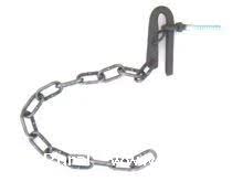 Gancho Com Corrente E Parafuso De Fixacao Para Portao Em Campo 29048