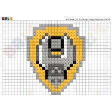 Pat' patrouille au cinéma est un film d'animation adapté du célèbre dessin animé du canadien keith chapman. Rubble S Badge Pixel Art Brik