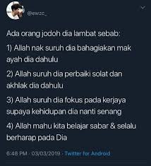 Sebab jodoh itu milik allah swt. Kenapa Jodoh Lambat Untuk Kaum Jodoh Itu Rahsia Allah ÙÙŠØ³Ø¨ÙˆÙƒ