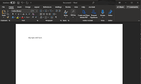 This feature is now available in the current. Tip Of The Week How To Switch Microsoft Word To Dark Mode Kt Connections Blog Rapid City Sd Kt Connections