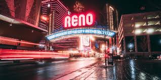 (photo by education images/universal images. Reno Nevada The Biggest Little City In The World Welcomes You