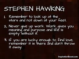 Tattyakoushi wooden frame decor sign, stephen hawking quote english theoretical physicist cosmologist print wall art decor above bed signature quote quotes teacher gift, 16x20 inch. Stephen Hawking Life Quotes Inspiration Boost