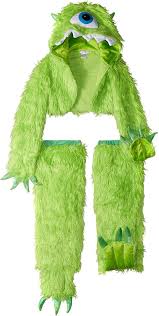 Monsters Inc. Mikey Monstar Halloween Shrug Leg Warmers Costume Set Tween  6-8 | eBay