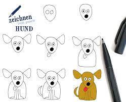 Für alle, die mit farben gerne experimentieren und malen mögen, haben wir mehr als siebzig tolle bilder zum nachzeichnen zusammengestellt. Hund Selber Zeichnen Ulli Verlag