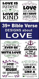 Download Bible Verses About Love Free Bundle Of Svg Cutting Files Designs Patterns Monograms Stencils Diy Projects