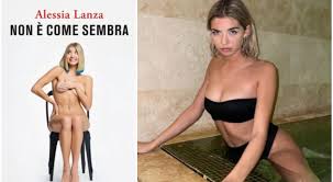Alessia Lanza, la tiktoker nuda sulla copertina del suo primo libro. Social  scatenati: «È lunico modo che ha per venderlo»